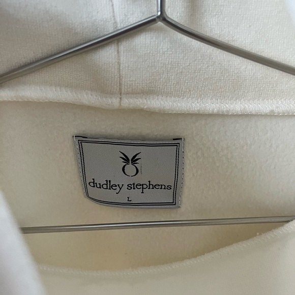 Dudley Stephens Cream Turtleneck with Blue Trim - Picture 2 of 3